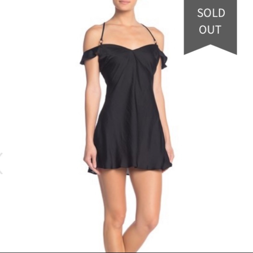 NWT Free People What I Want Cold Shoulder dress, M